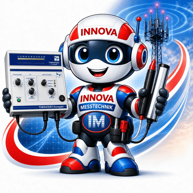 Karlchen: friendly robot with measuring device and probe